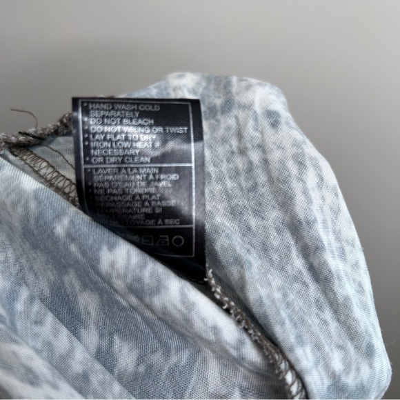 NEW! BB Dakota Casiana Pants Joggers French Terry B&W Snake Print Size 0 NWT - Picture 5 of 11